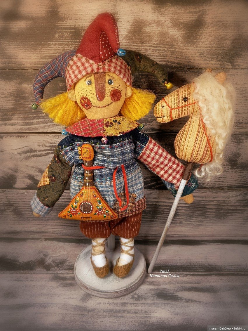 Игрушки Наталии Сальц — Текстильные игрушки и примитивы: кофейные (фото 10)