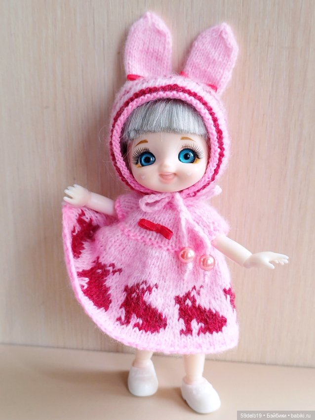 "Пасхальные зайчики" - костюм для куколок ростом 14-16 си (фото 5)