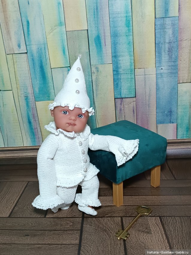 Пьеро — Куклы Antonio Juan (Антонио Хуан): реалистичные пупсы (фото 3)