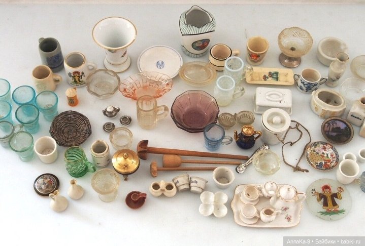 Стекло и свет — Антикварные куклы Mignonette (Миньонетта): карманные