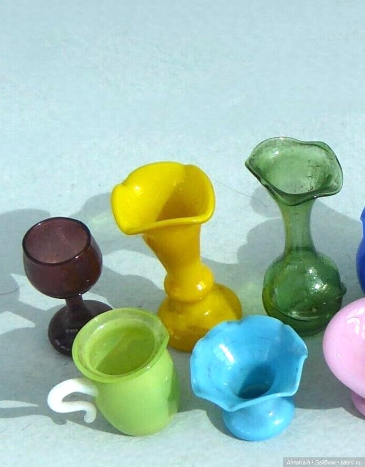 Стекло и свет — Антикварные куклы Mignonette (Миньонетта): карманные