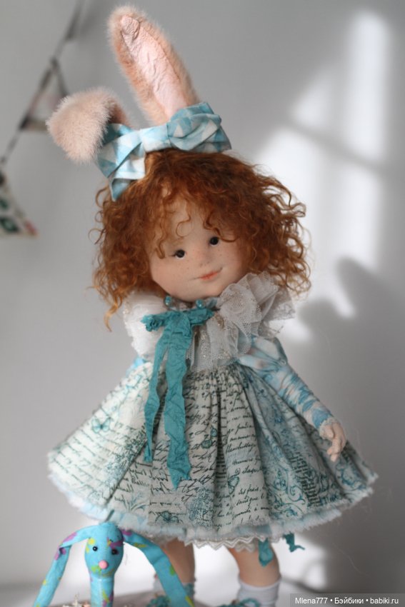 Мелисса — Авторские текстильные куклы: Вальдорфские (фото 6)