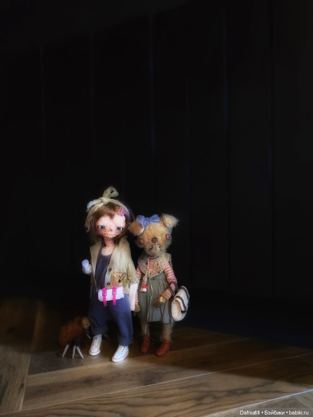 Зина и Паулина — Домашние фото авторских кукол: личные коллекции