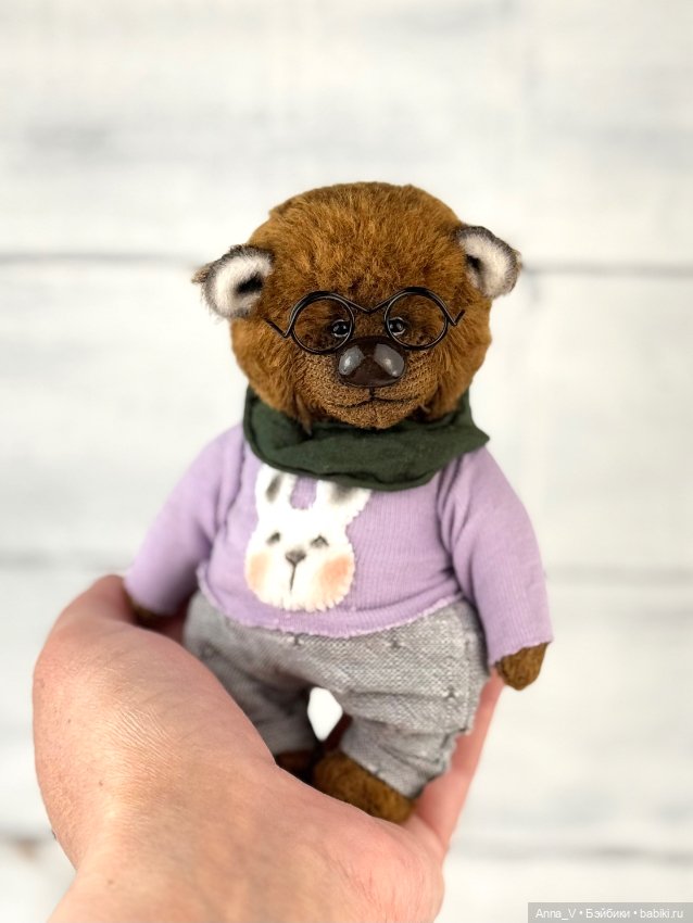 Тедди мишка Ярик — Авторские мишки Тедди и друзья: фото (фото 4)