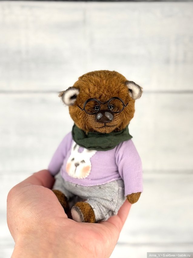 Тедди мишка Ярик — Авторские мишки Тедди и друзья: фото (фото 5)
