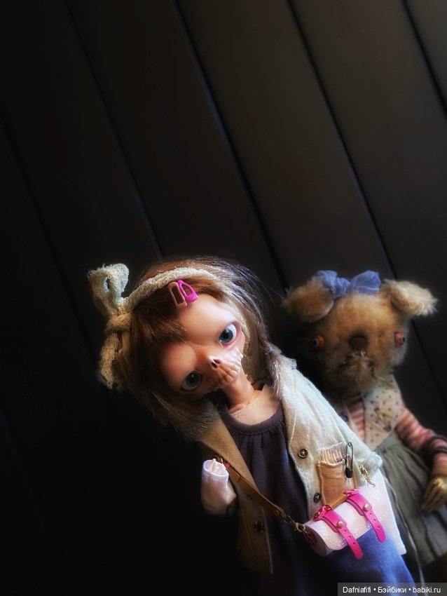 Зина и Паулина — Домашние фото авторских кукол: личные коллекции (фото 3)