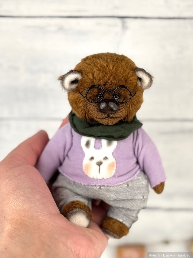Тедди мишка Ярик — Авторские мишки Тедди и друзья: фото (фото 3)