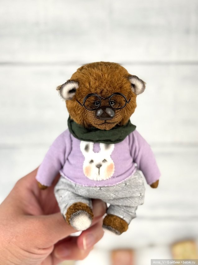 Тедди мишка Ярик — Авторские мишки Тедди и друзья: фото (фото 2)