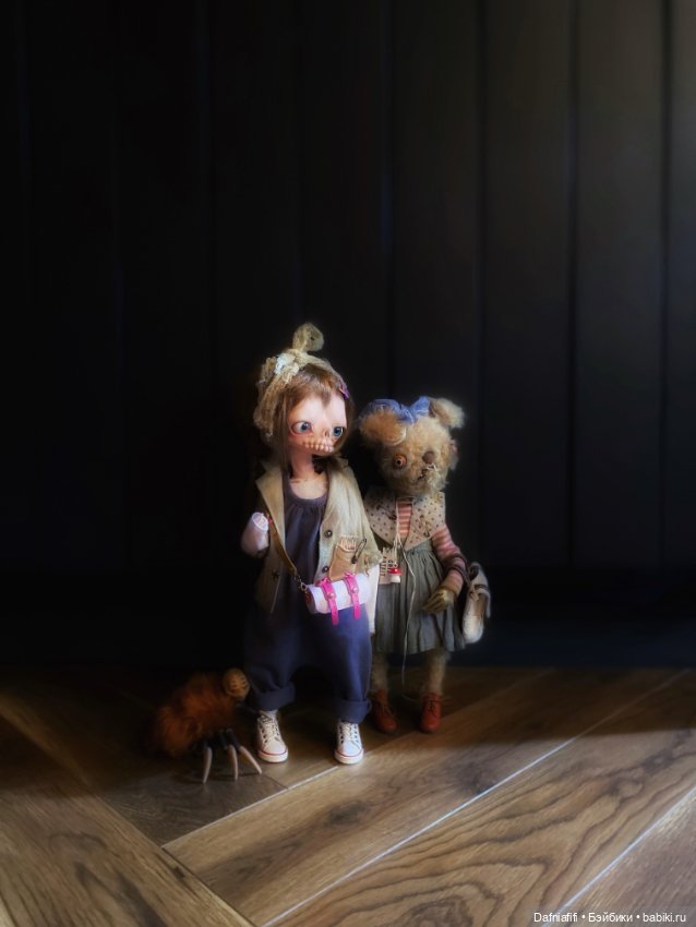 Зина и Паулина — Домашние фото авторских кукол: личные коллекции (фото 2)