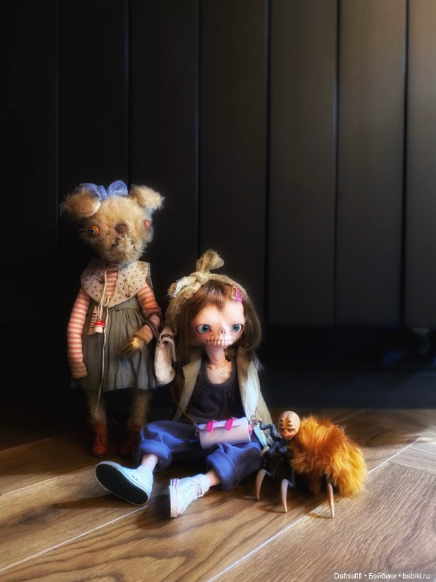 Зина и Паулина — Домашние фото авторских кукол: личные коллекции (фото 6)
