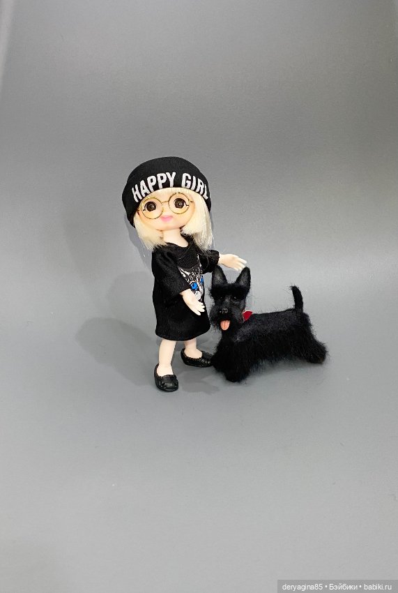 Скотч терьер — Валяные игрушки из шерсти: сухое валяние (фото 4)