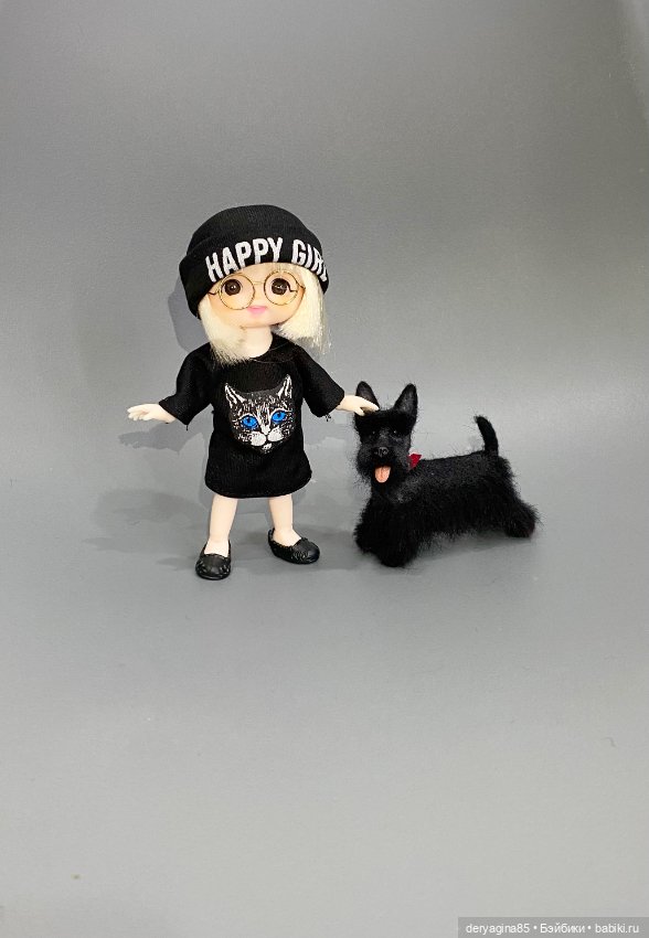 Скотч терьер — Валяные игрушки из шерсти: сухое валяние (фото 5)