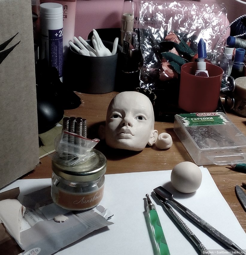 Каркасная кукла процесс 03