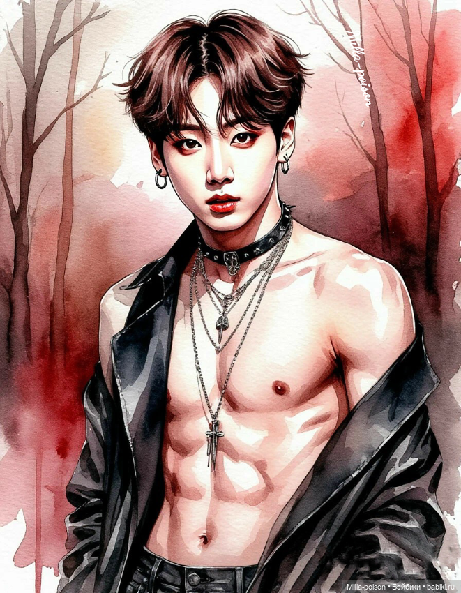 Чонгук — Рисование и арт: скетчи