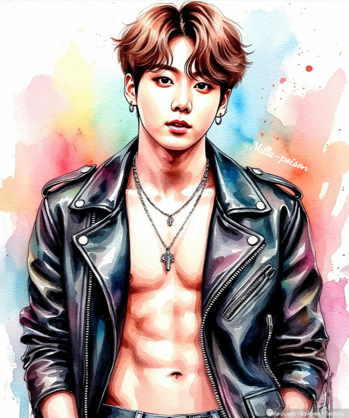 Чонгук — Рисование и арт: скетчи