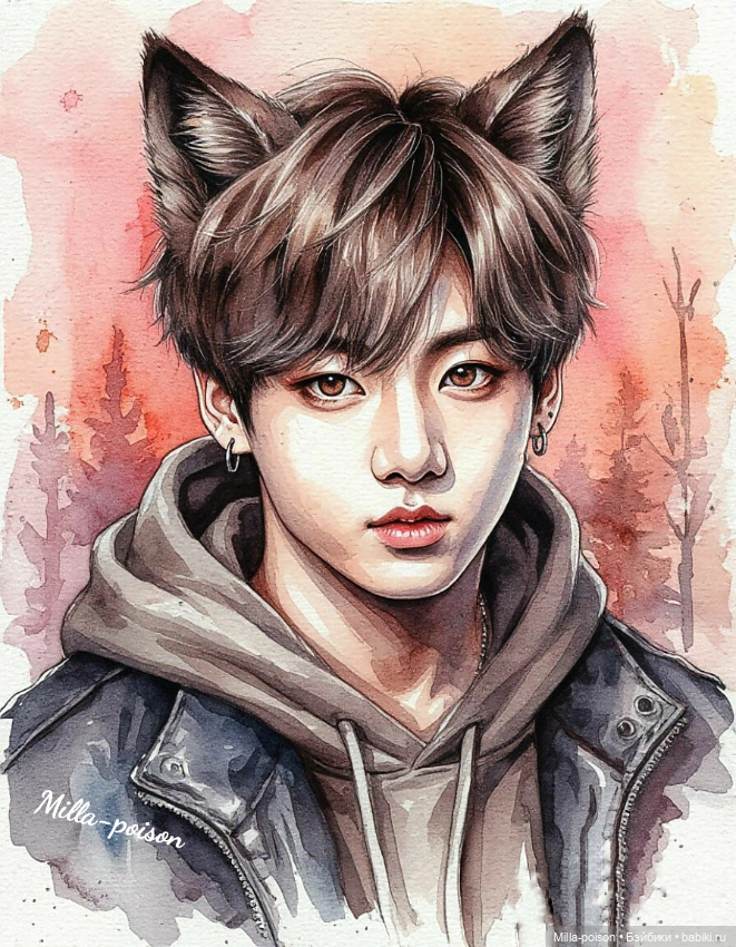 Чонгук — Рисование и арт: скетчи