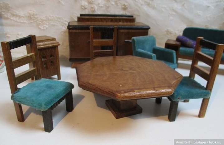 Кукольная мебель Арт Деко