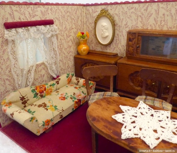 Кукольная мебель Арт Деко