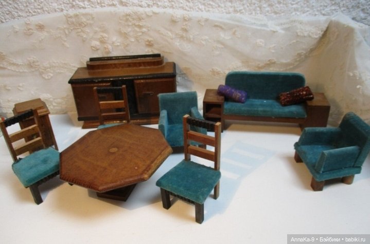 Кукольная мебель Арт Деко