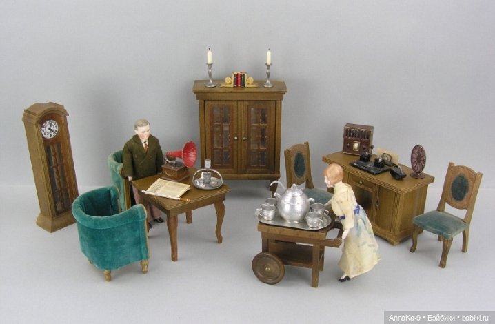 Кукольная мебель Арт Деко