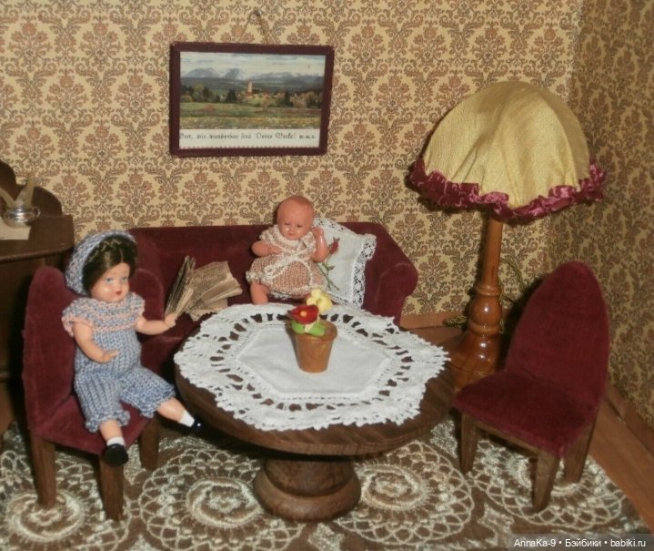 Кукольная мебель Арт Деко