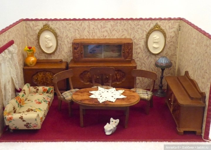 Кукольная мебель Арт Деко