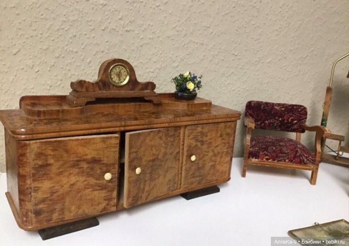 Кукольная мебель Арт Деко