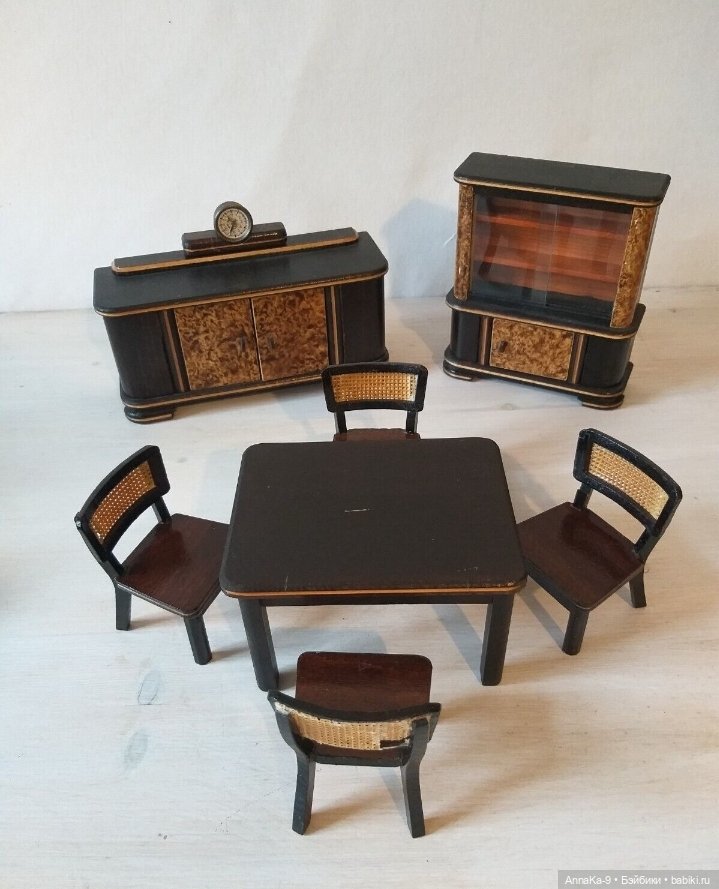 Кукольная мебель Арт Деко
