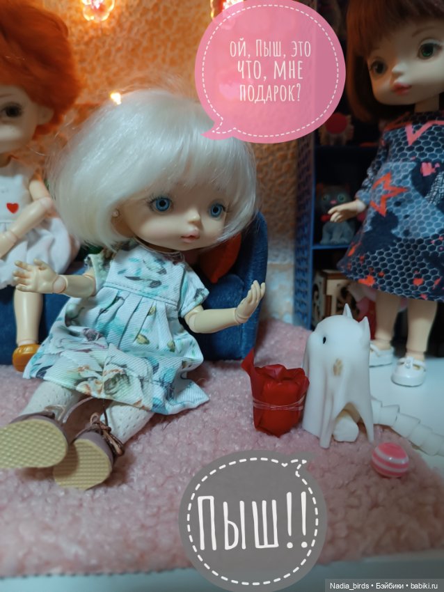 День рождения Нелички — Куклы Xiaomi Monst (Сяоми) и Pipitom: шарнирные (фото 5)