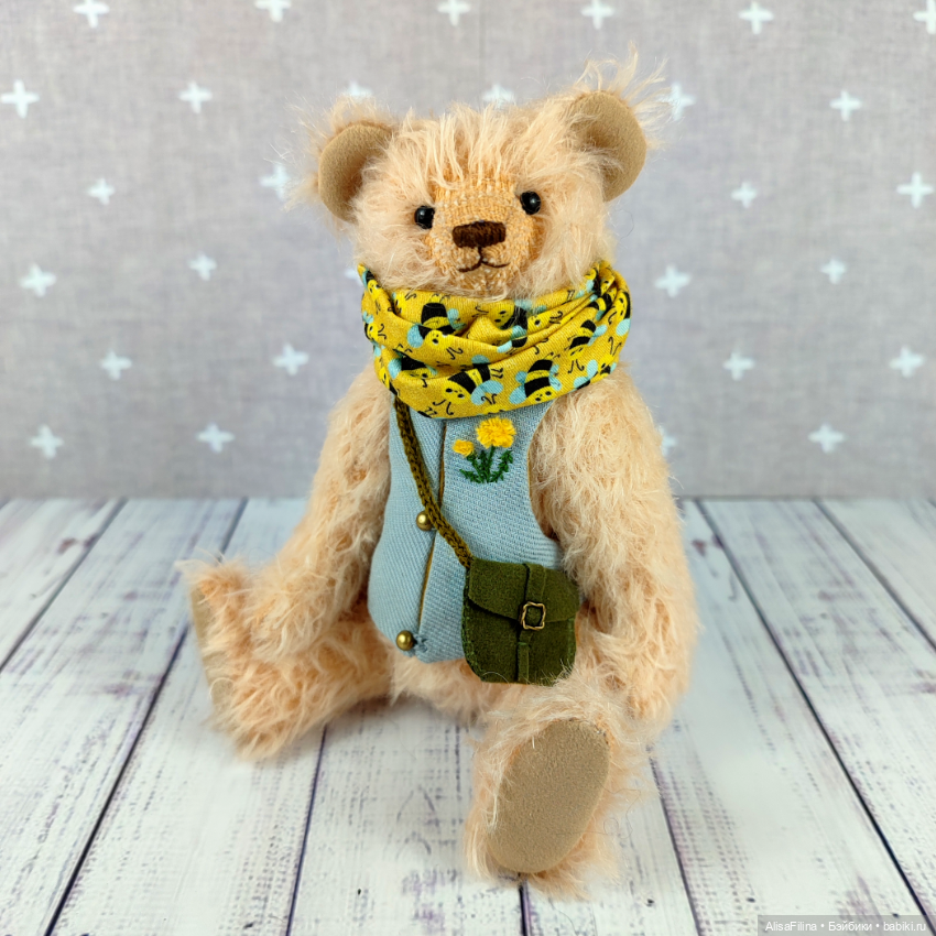 🧸Мишка Тедди Оливер🌞 — Авторские мишки Тедди и друзья: фото (фото 6)