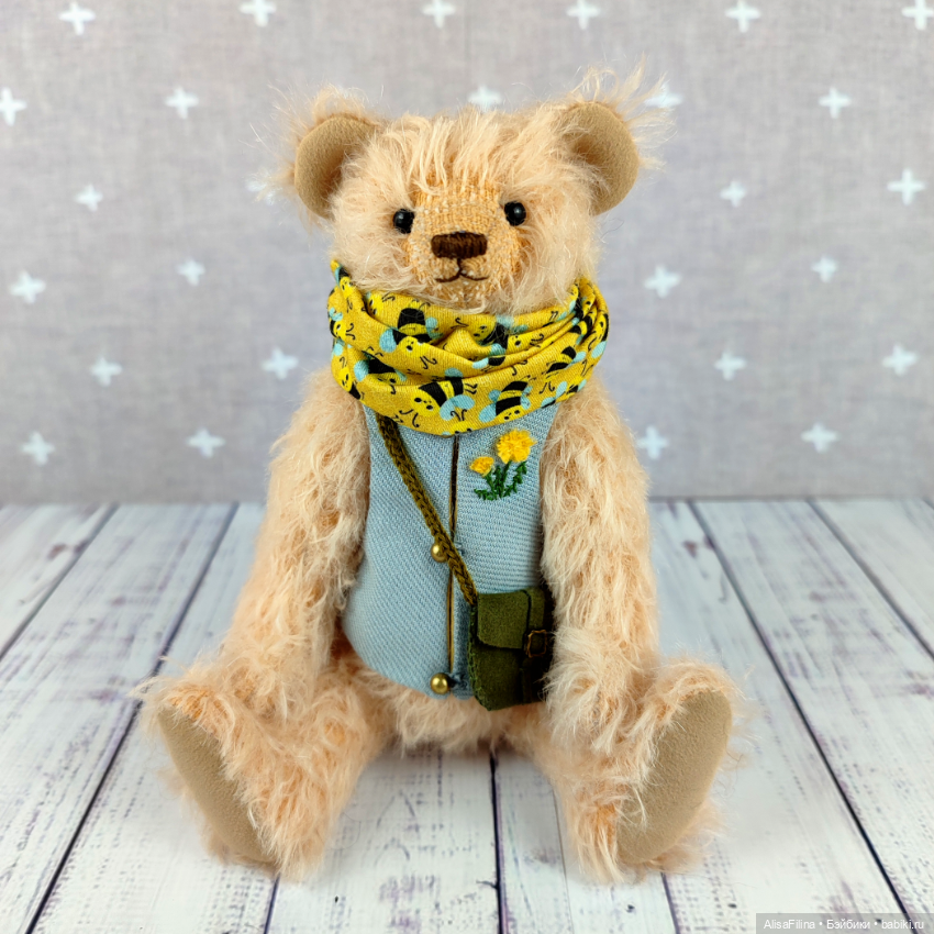 🧸Мишка Тедди Оливер🌞 — Авторские мишки Тедди и друзья: фото (фото 3)