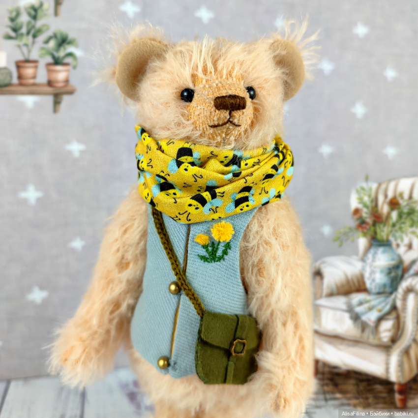 🧸Мишка Тедди Оливер🌞 — Авторские мишки Тедди и друзья: фото