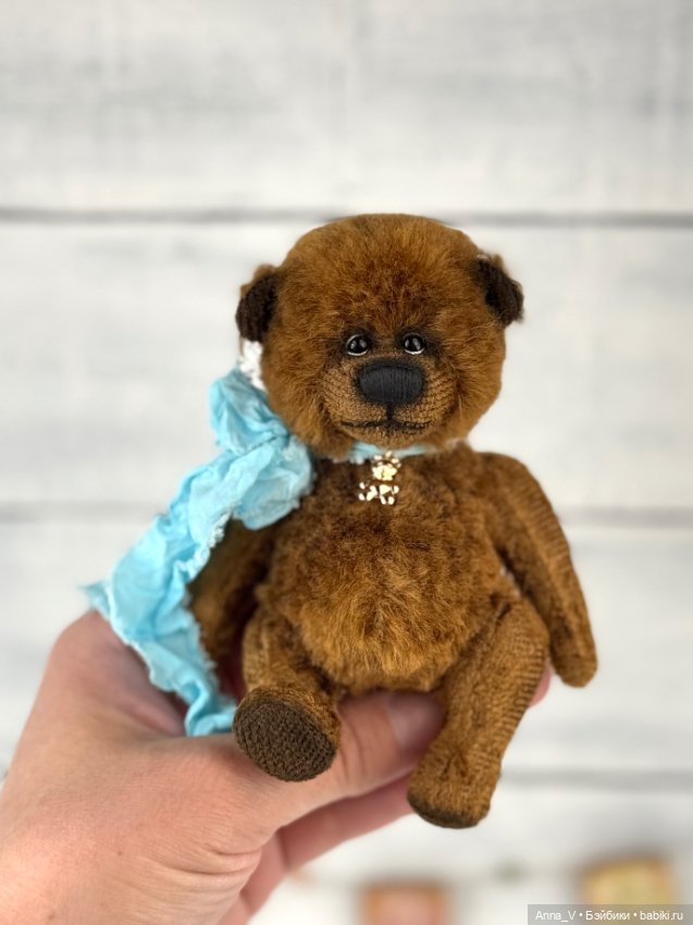 Тедди мишка Трофимушка — Авторские мишки Тедди и друзья: фото (фото 2)