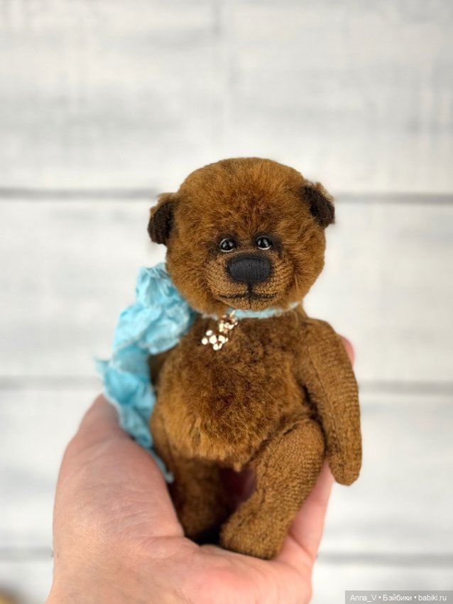 Тедди мишка Трофимушка — Авторские мишки Тедди и друзья: фото (фото 4)