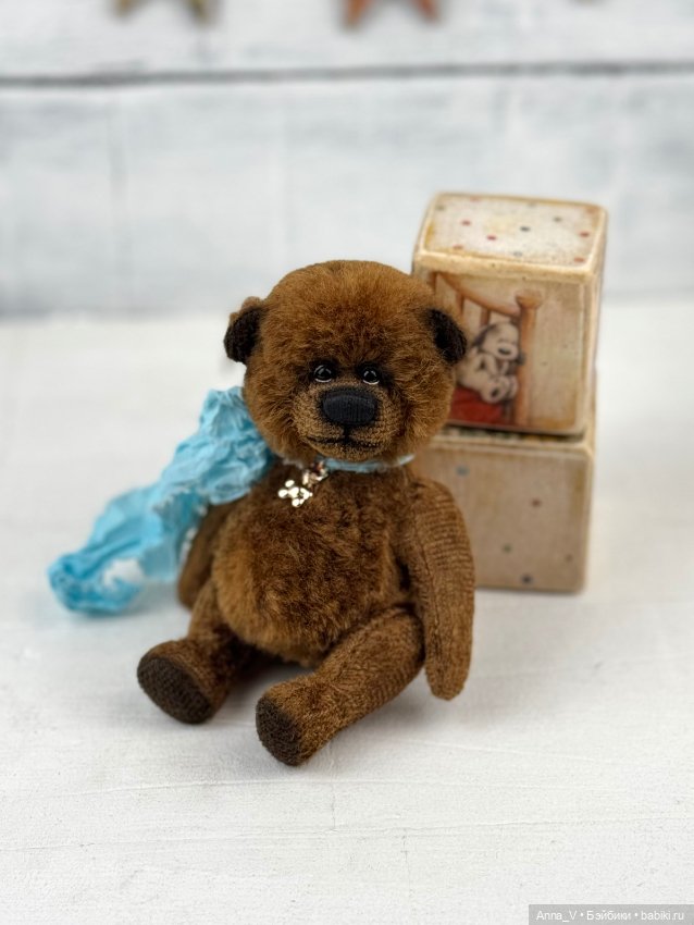 Тедди мишка Трофимушка — Авторские мишки Тедди и друзья: фото (фото 6)