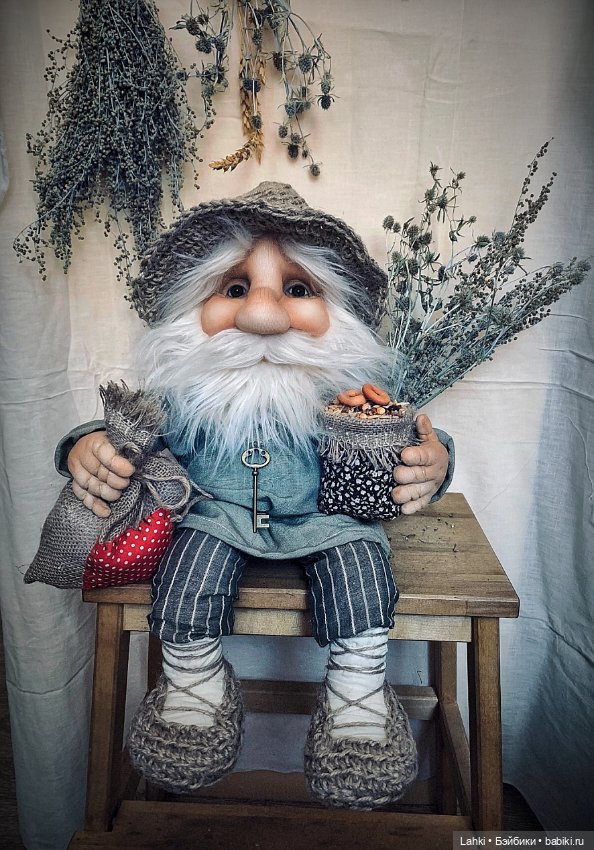 Домовой — Домашние фото авторских игрушек: Тедди