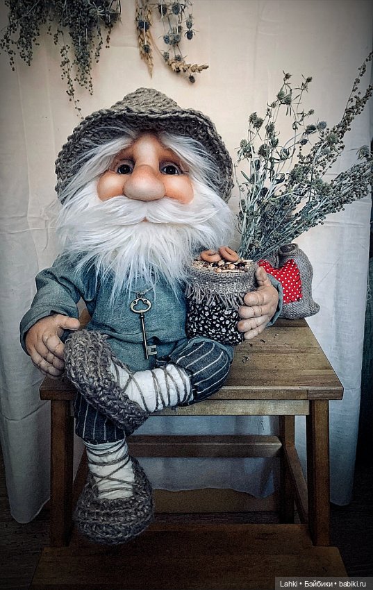 Домовой — Домашние фото авторских игрушек: Тедди (фото 4)