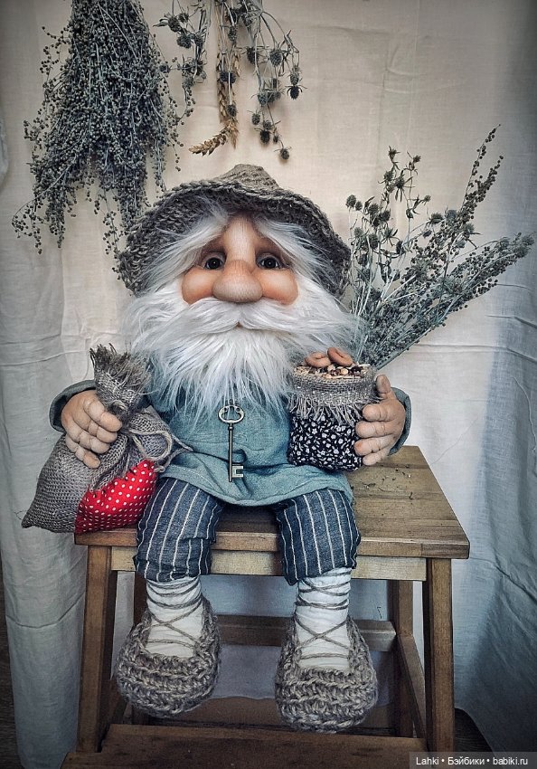 Домовой — Домашние фото авторских игрушек: Тедди (фото 5)