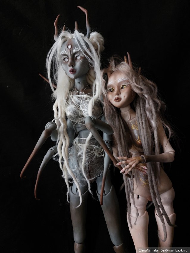 Авторская бжд кукла, Паучиха Арандхати (фото 4)