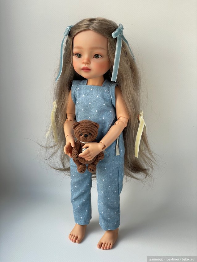 Волчонок Джози — ООАК Paola Reina (Паола Рейна) и испанских кукол: перерисовка (фото 4)