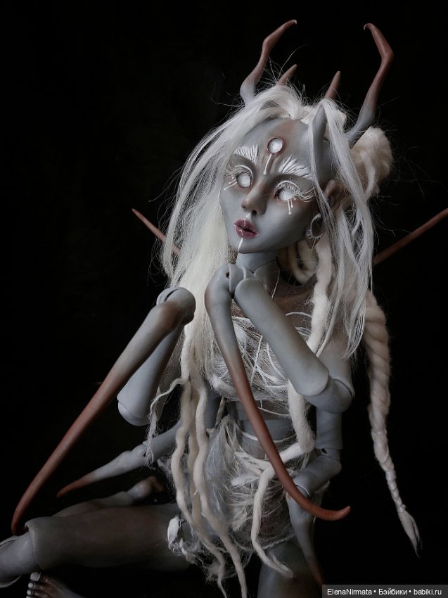 Авторская бжд кукла, Паучиха Арандхати (фото 5)