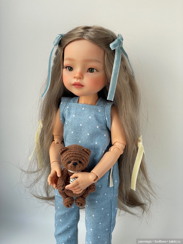 Волчонок Джози — ООАК Paola Reina (Паола Рейна) и испанских кукол: перерисовка (фото 6)