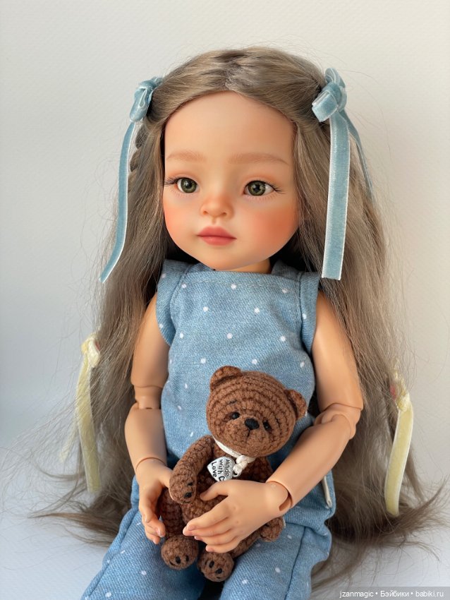 Волчонок Джози — ООАК Paola Reina (Паола Рейна) и испанских кукол: перерисовка