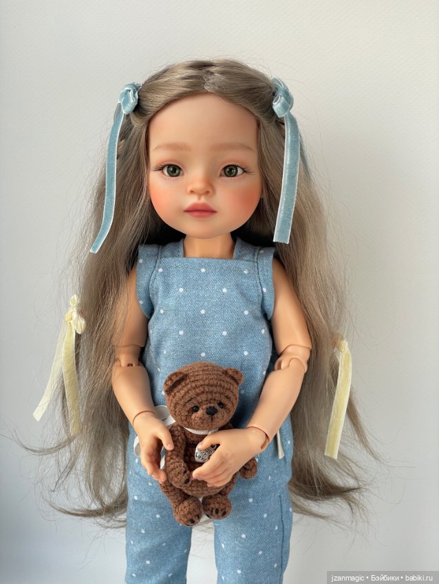 Волчонок Джози — ООАК Paola Reina (Паола Рейна) и испанских кукол: перерисовка (фото 9)