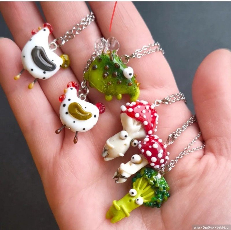 Из стекла - работы Марины Симаковой