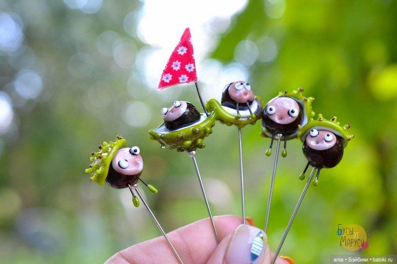 Из стекла - работы Марины Симаковой