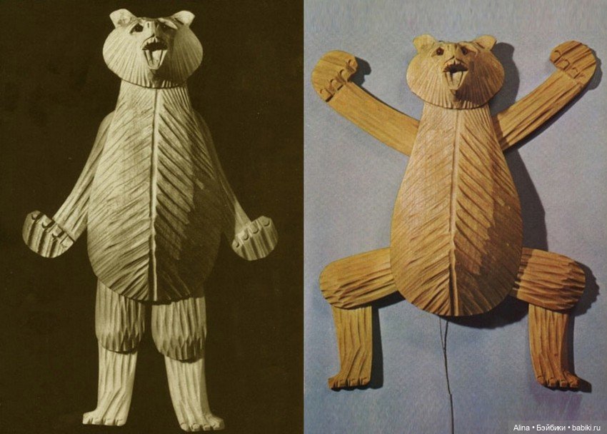 Медведь-плясун — Антикварные игрушки и домики: елочные украшения (фото 2)