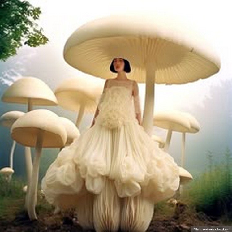 Наряды и грибы — Интересное и необычное: фотоподборки