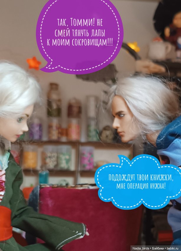 Ведьмолавка. Ревизия — Кукольные фотоистории и сериалы: комиксы