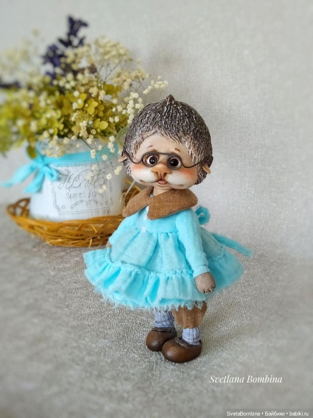 Фыр - фыр - фырчунчики — Игрушки в смешанной технике (мех и глина): Арт (фото 6)